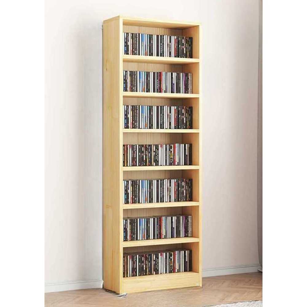 만화책 책장 DVD 수납 선반 CD 만화방 180x60x20cm 7단 - 상품 이미지