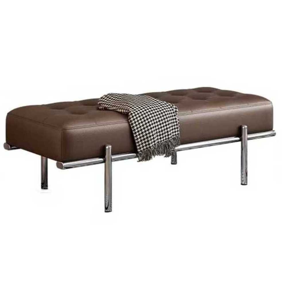 벤치 의자 매장 스툴 대기실 대기 라운지 다이닝 호텔 체어 80cm - 상품 이미지