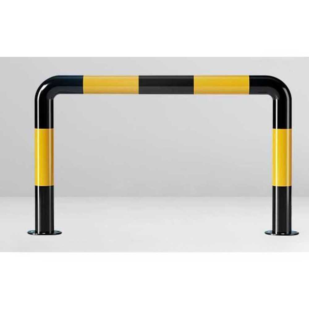 U 볼라드 철기둥 안전바 주차 블럭 안전 통제 76x500x600x1.2 - 상세 이미지 2