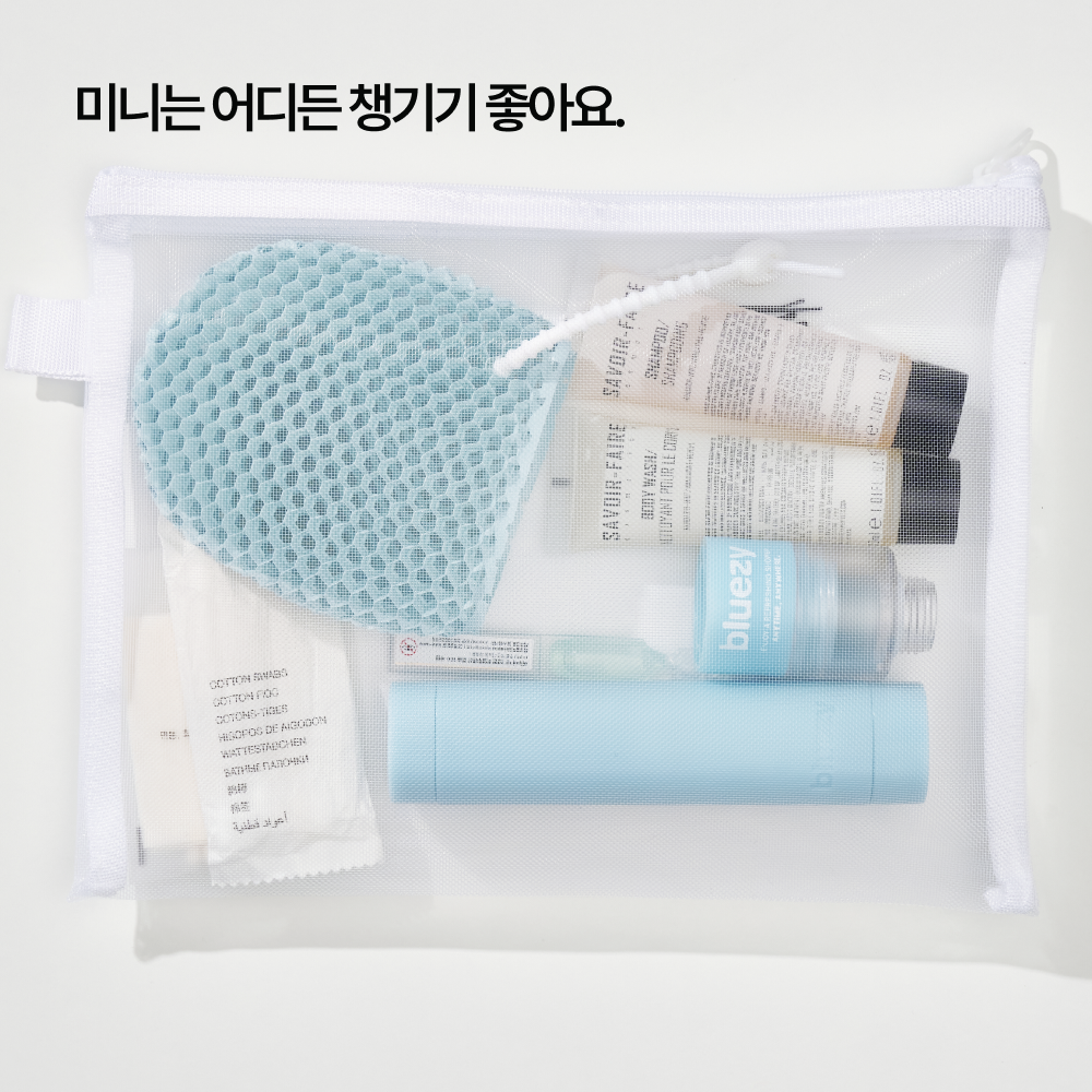 블루지 핸드 스크럽 빅 샤워장갑 샤워글러브 벌집 반영구 때수건 때밀이 등밀이 각질케어 상품 이미지