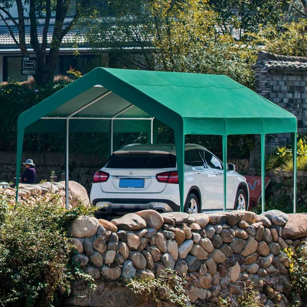 자동차 간이 차고 캐노피 행사용 주차천막 야외 창고 3.3m x 6m - 상세 이미지 4