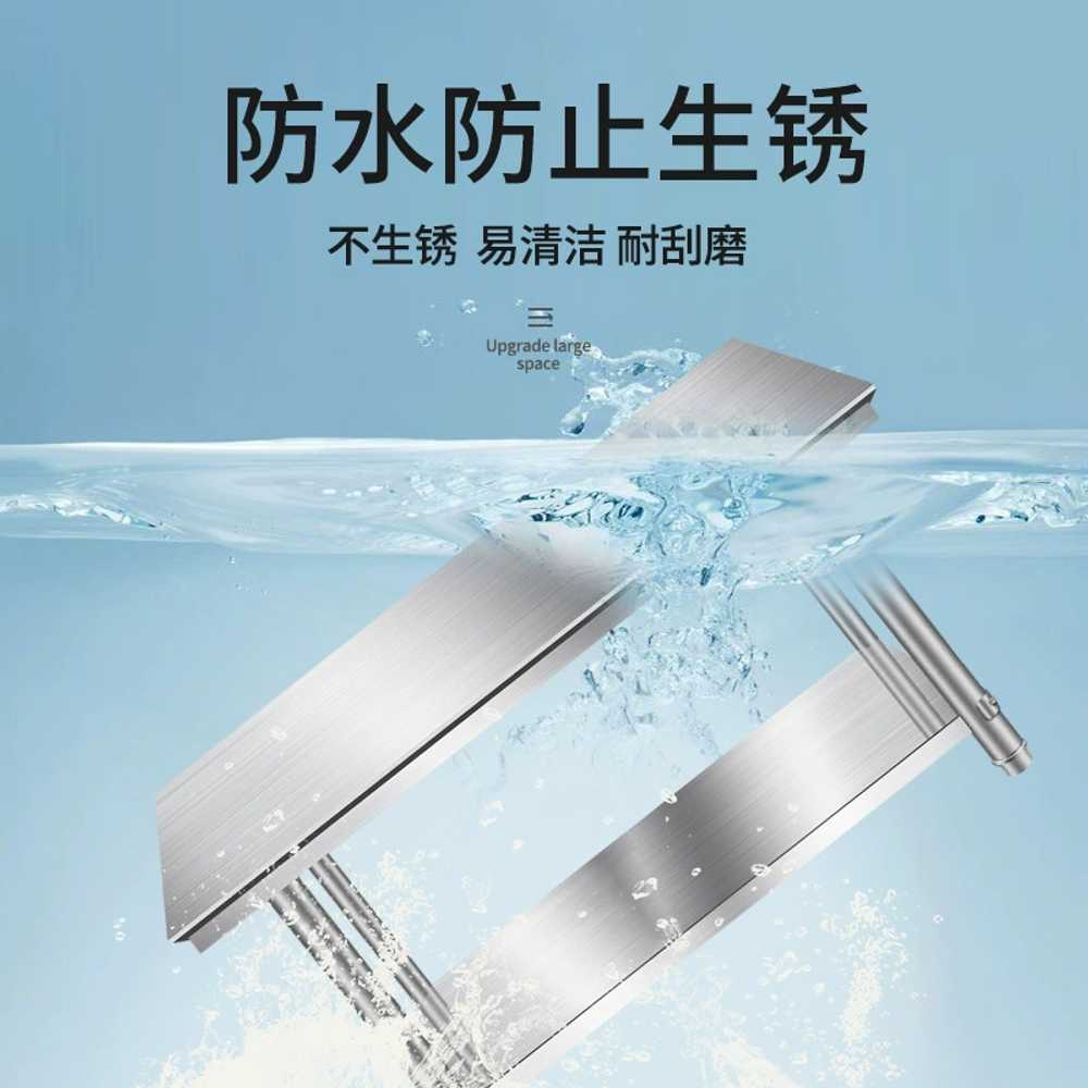 업소용 스텐 작업대 식당 주방 보조 선반 조리대 80x60 - 상세 이미지 3