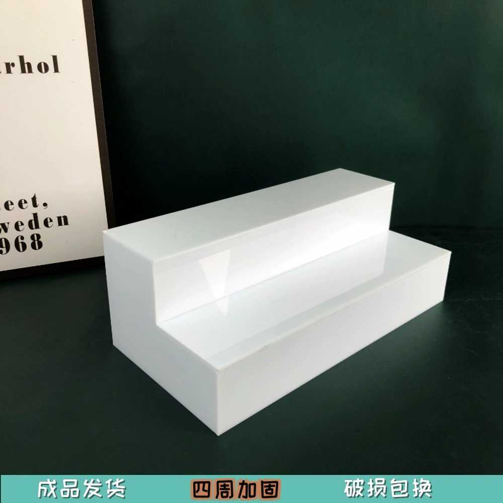 계단형 받침대 소품 선반 화분 가방 계단식 진열대 1단 30cm - 상세 이미지 2