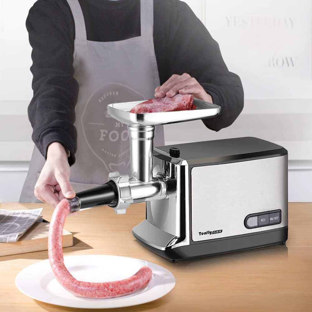 가정용 민서기 민찌기 소시지 분쇄기 순대 육절기 표준 이미지 6