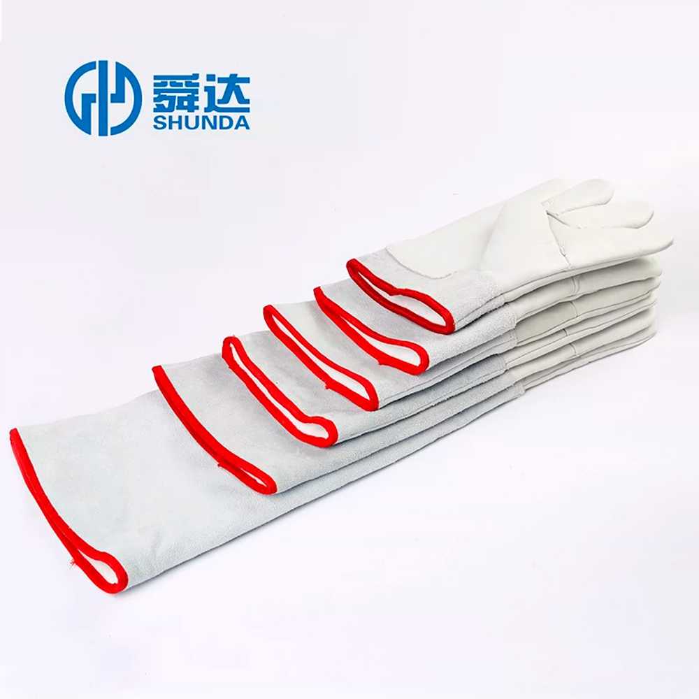 저온 장갑 액체질소 동상방지 극저온 보호 작업글러브 26CM - 상세 이미지 5