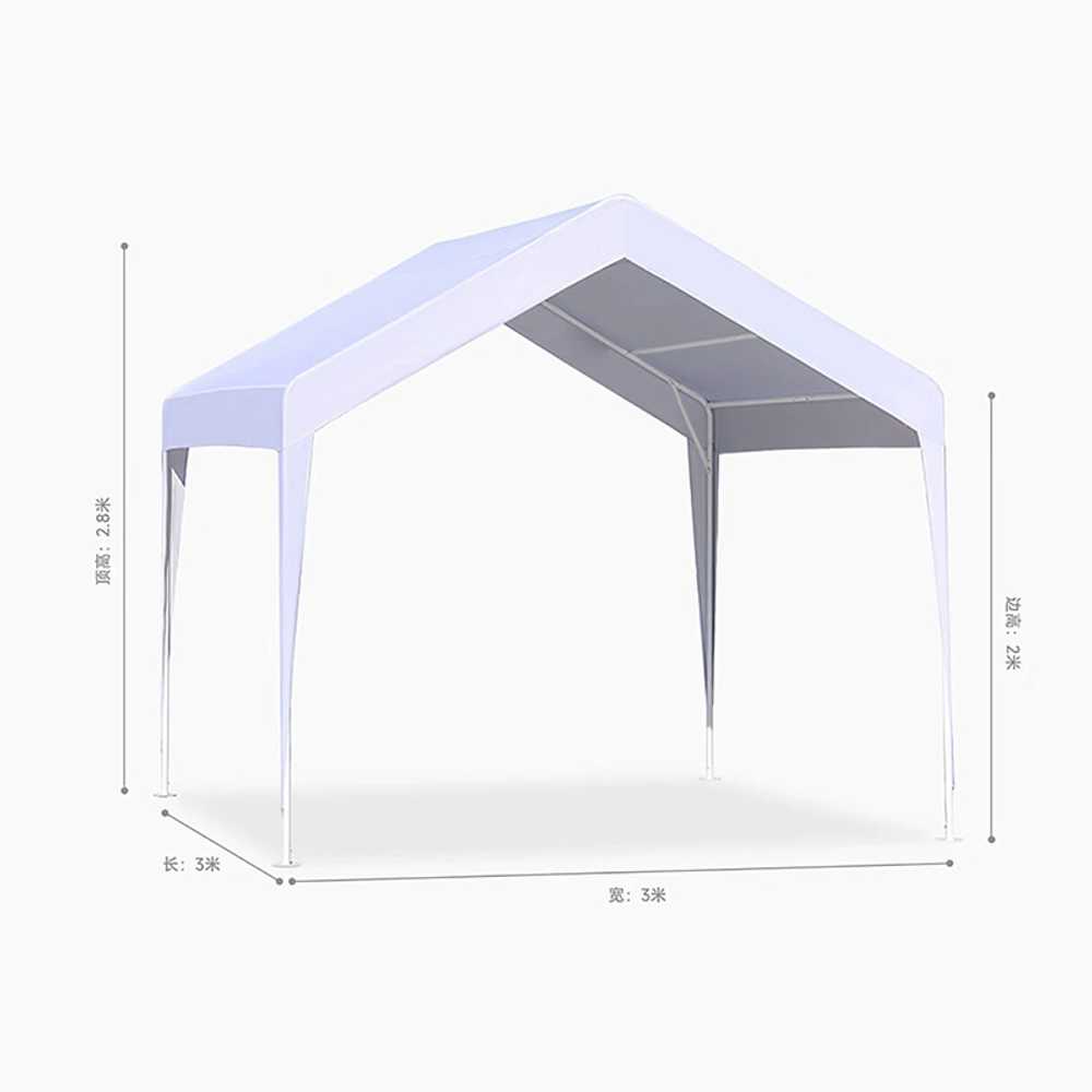 야외 행사 천막 캐노피 옥상 지붕 텐트 그늘막 주차장 2x2m 이미지 6