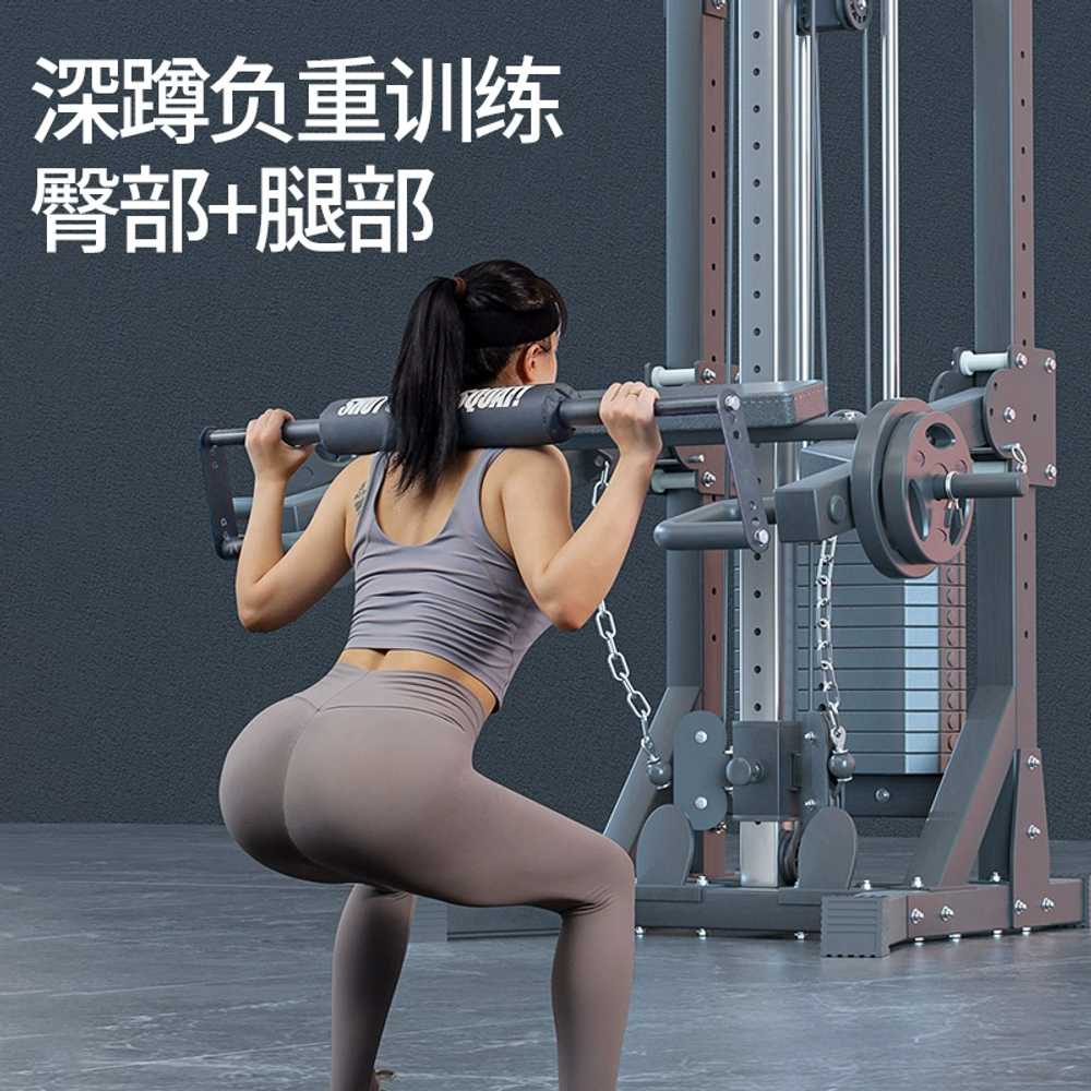 홈짐 케이블머신 멀티랙 벤치프레스 하이 풀 다운 기구 70kg 이미지 6