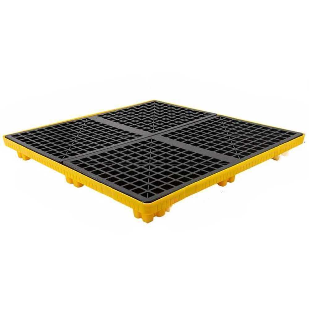 유해물질 빠레트 드럼통 깔판 유출방지 파렛트 D5 120x120x10 - 상품 이미지