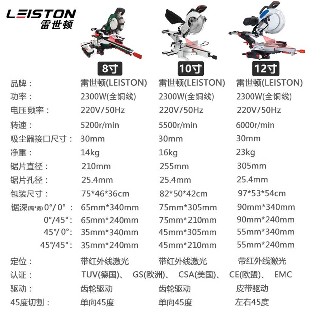 각도 경사조절 절삭기 목공 판넬 합금 철반작업대 8인치 80톱날 - 상세 이미지 2
