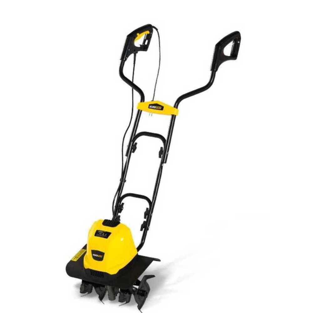 텃밭 농기계 회전식 경운기 경작 밭갈이 쟁기 1500w 소형 4날 - 상품 이미지