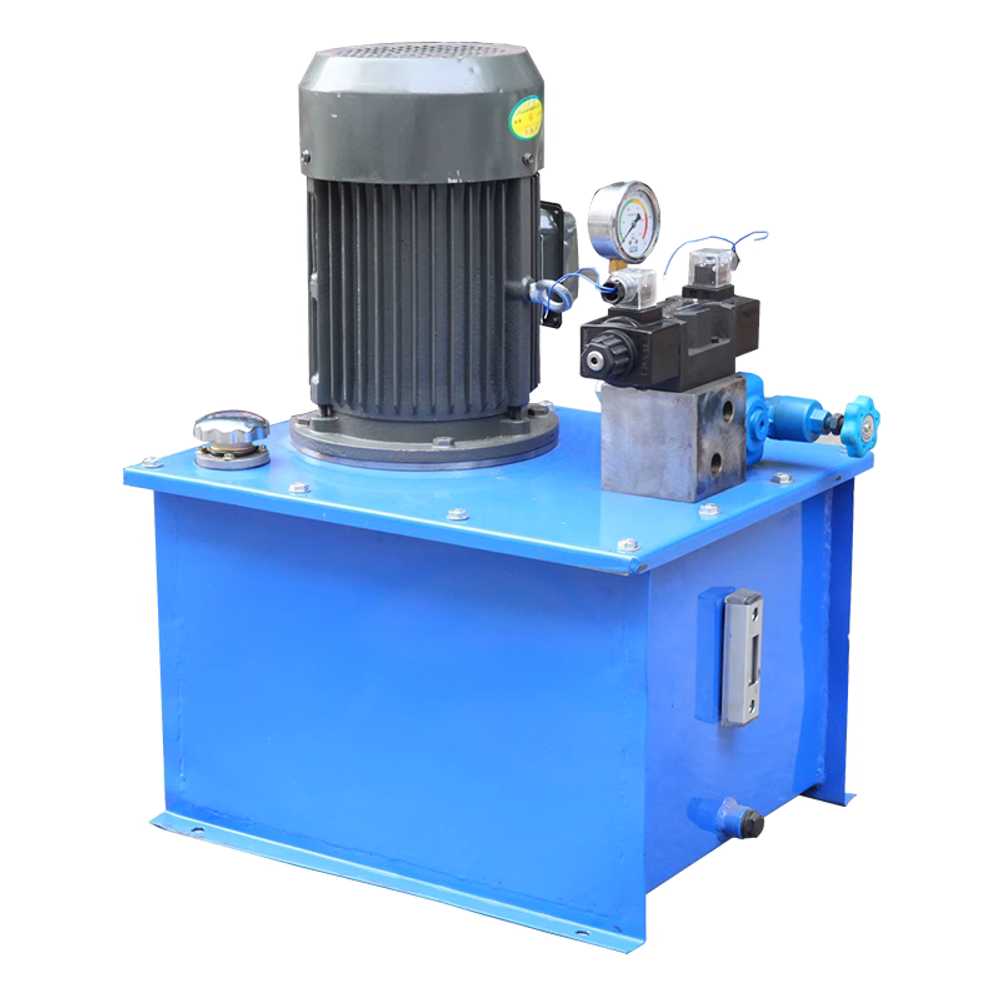 유압 파워팩 펌프 실린더 화물 소형 밸브 시스템 1.5KW 수동 이미지 6