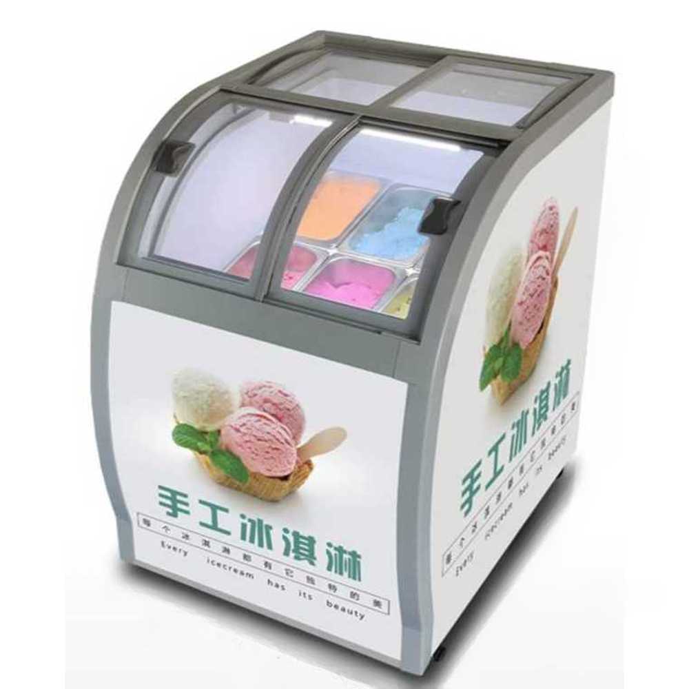 업소용 아이스크림 쇼케이스 젤라또 카페 용품 냉동고 - 상품 이미지