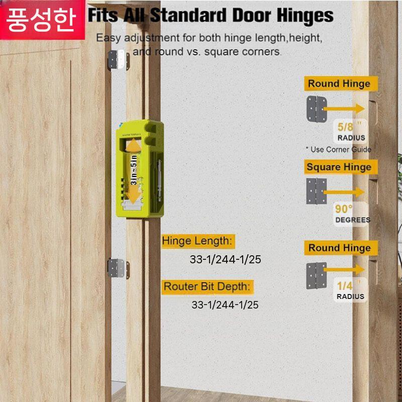 라우터 템플릿 장붓구멍 설치키트 가이드 목공 치즐링 - 상세 이미지 5