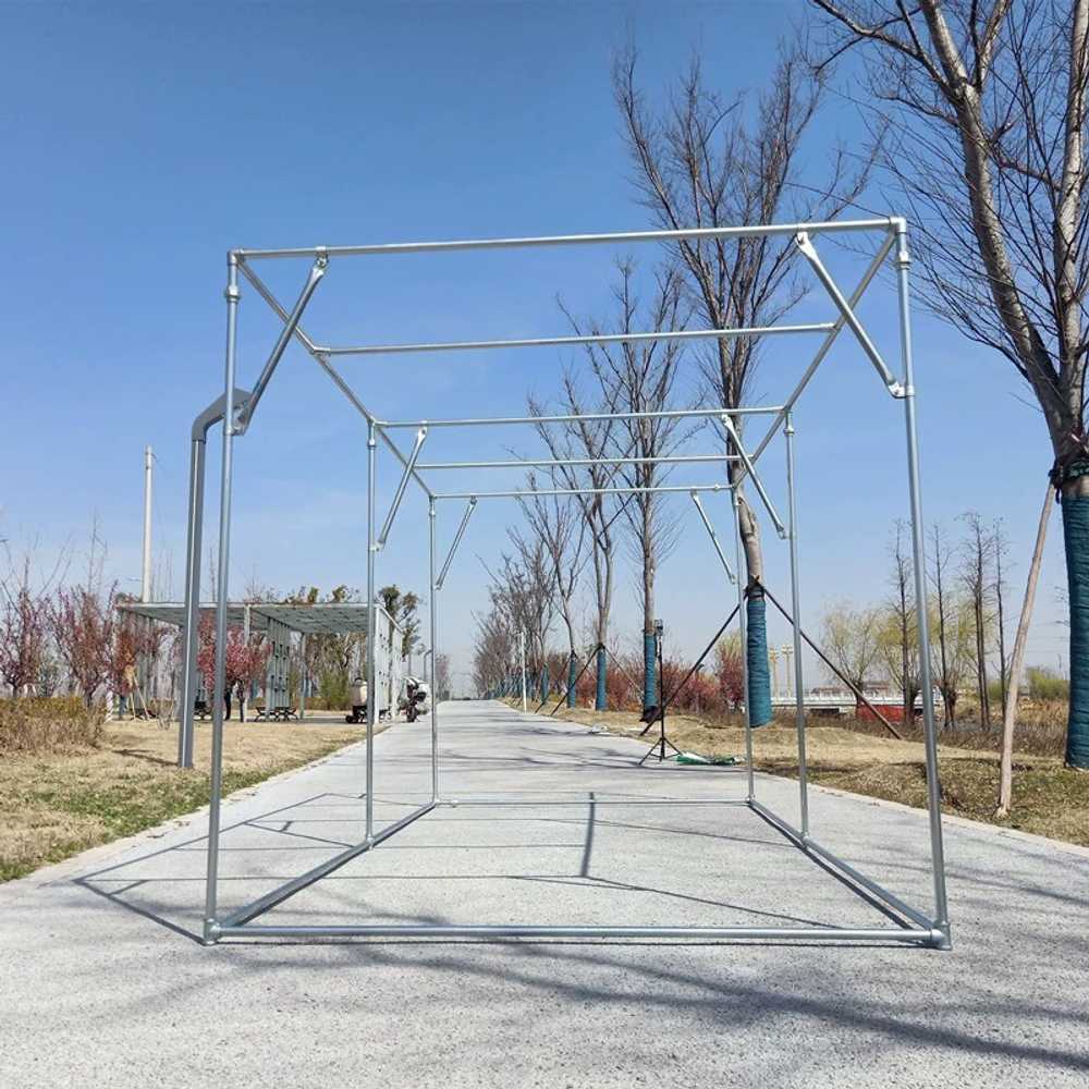 옥상 빨래 건조 랙 펜션 이불 건조대 포도 온실 3x2x2m - 상세 이미지 4