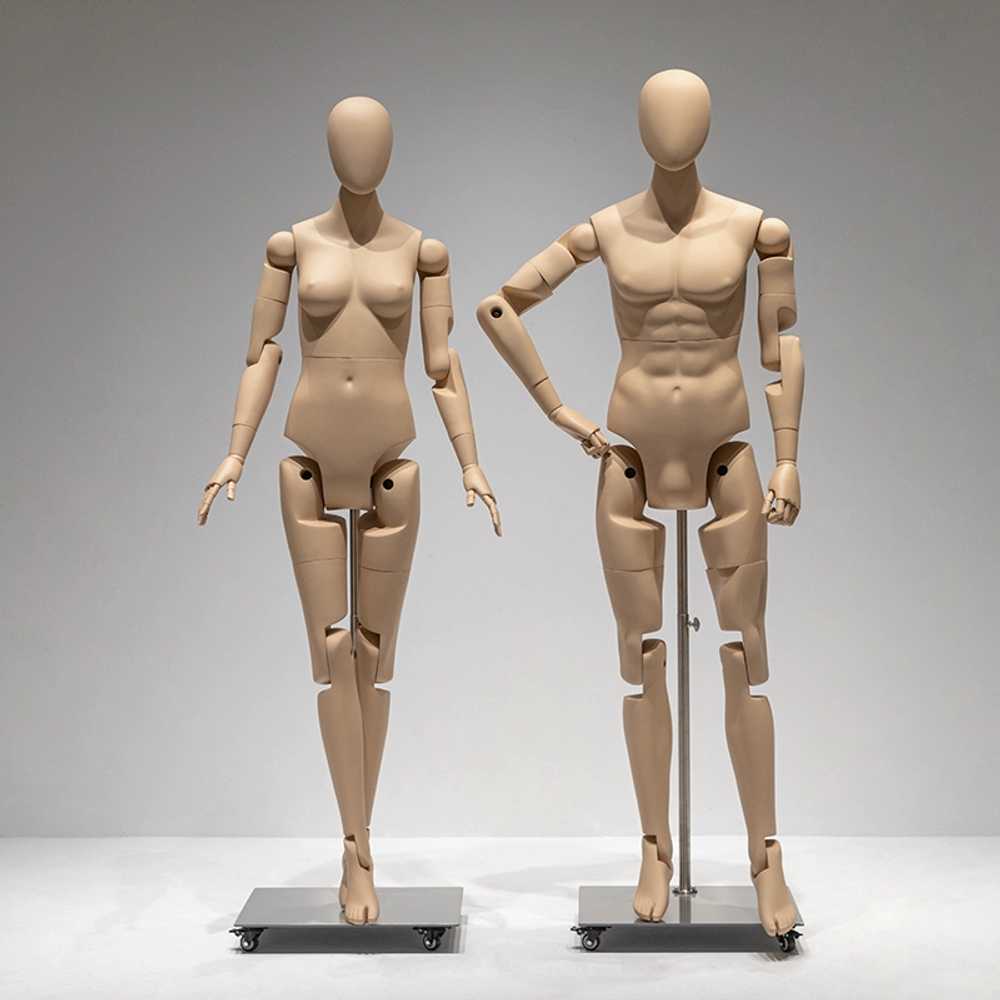 전신관절 마네킹 피팅 옷가게 바디 디스플레이 마네킨 - 상세 이미지 2