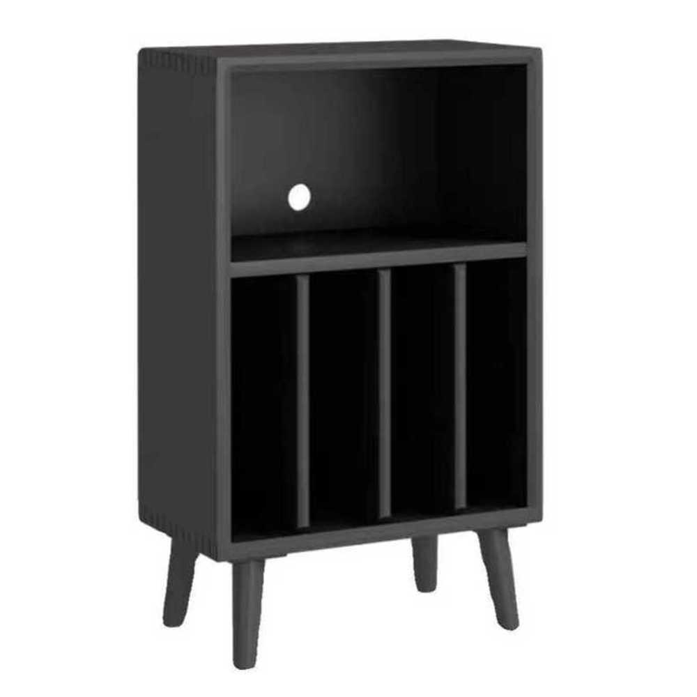 LP보관함 수납장 선반 레코드 빈티지 용품 보관함 장식장 50x40x81 - 상세 이미지 2