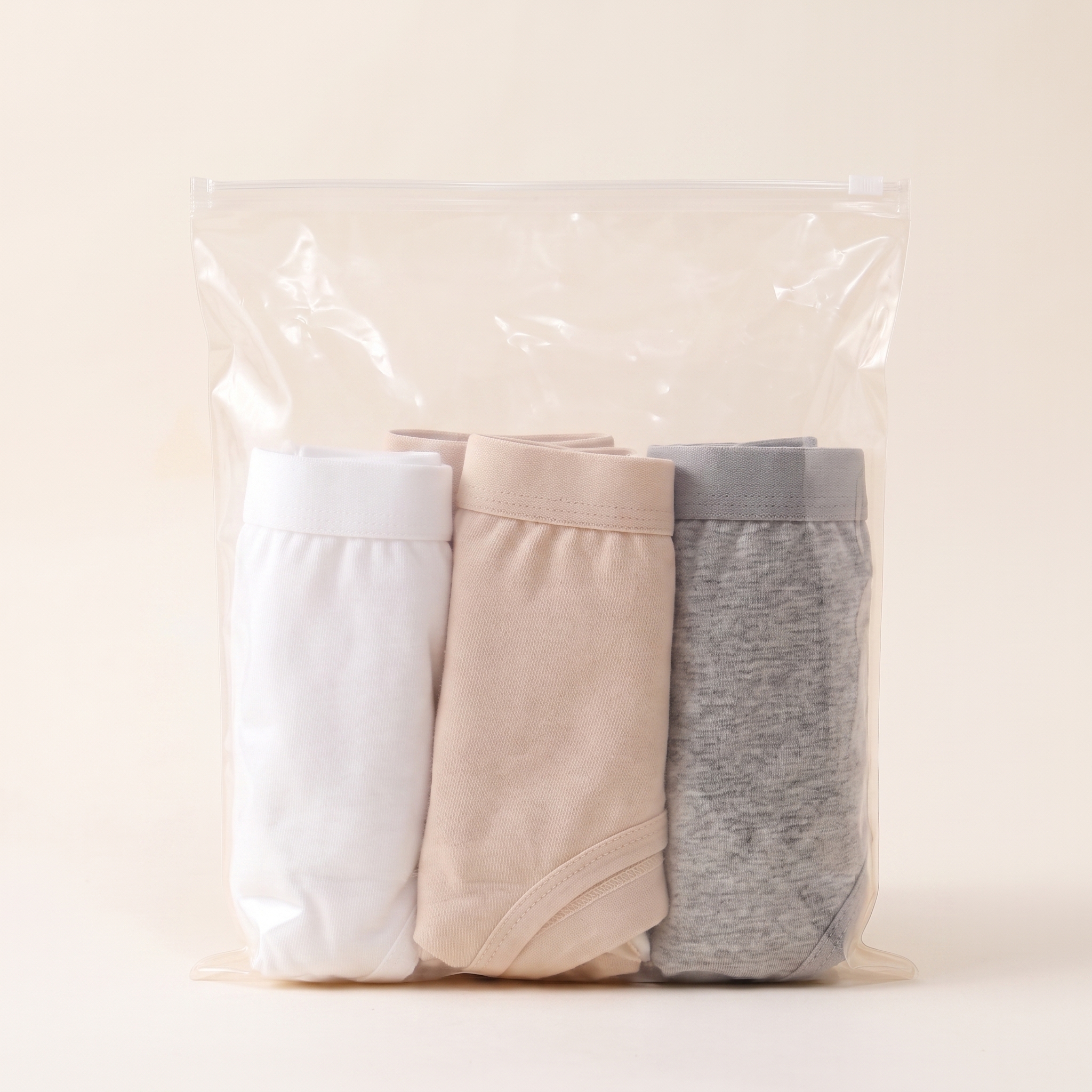 의류포장 택배봉투 슬라이드지퍼 에어홀 압축 대형 PE폴리백 50장, 20x25cm - 상품 이미지