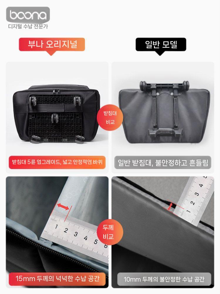 모니터 본체 이동가방 데스크탑 보호가방 수납케이스 소 이미지 6