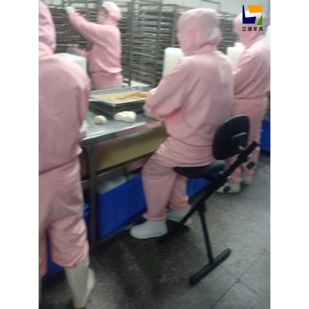 걸터 앉는 체어 실험실 공장 캐셔 스탠딩 보조 스툴 - 상세 이미지 5