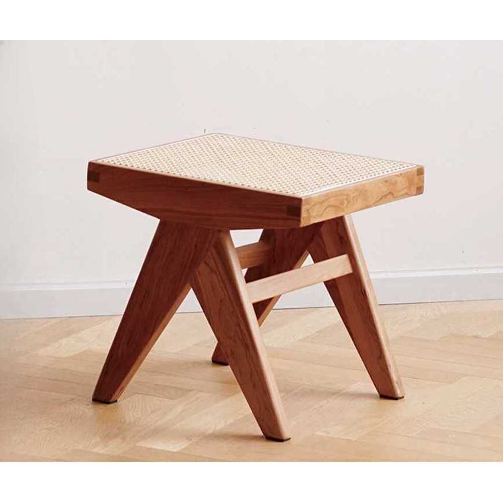 실내 벤치 웨이팅 의자 나무 원목 리조트 가구 40x40x3cm - 상품 이미지