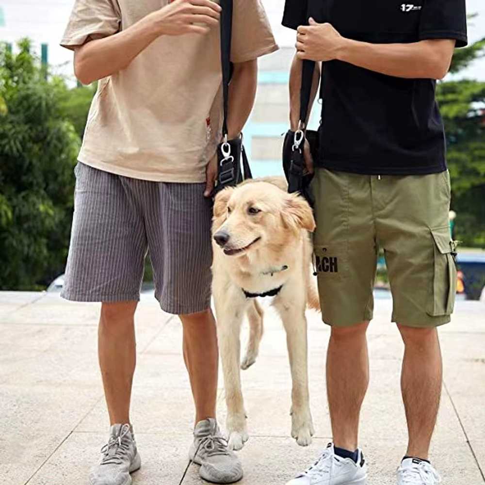 강아지휠체어 허리보호대 대형견용 고양이 보행보조기 S - 상세 이미지 5