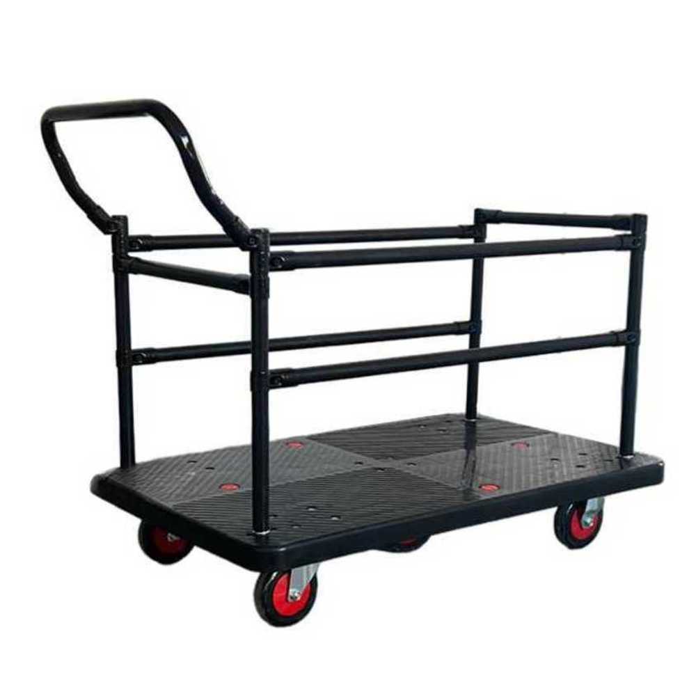 택배 운반카트 평상형 울타리 짐수레 72x48 PVC 300lb - 상세 이미지 2