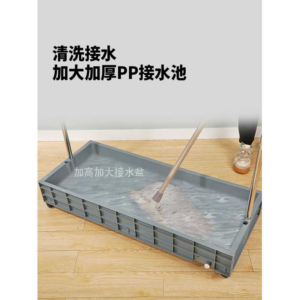 청소도구함 밀대걸레 걸이대 청소도구 거치대 용품 이동형 소형 46085 이미지 6