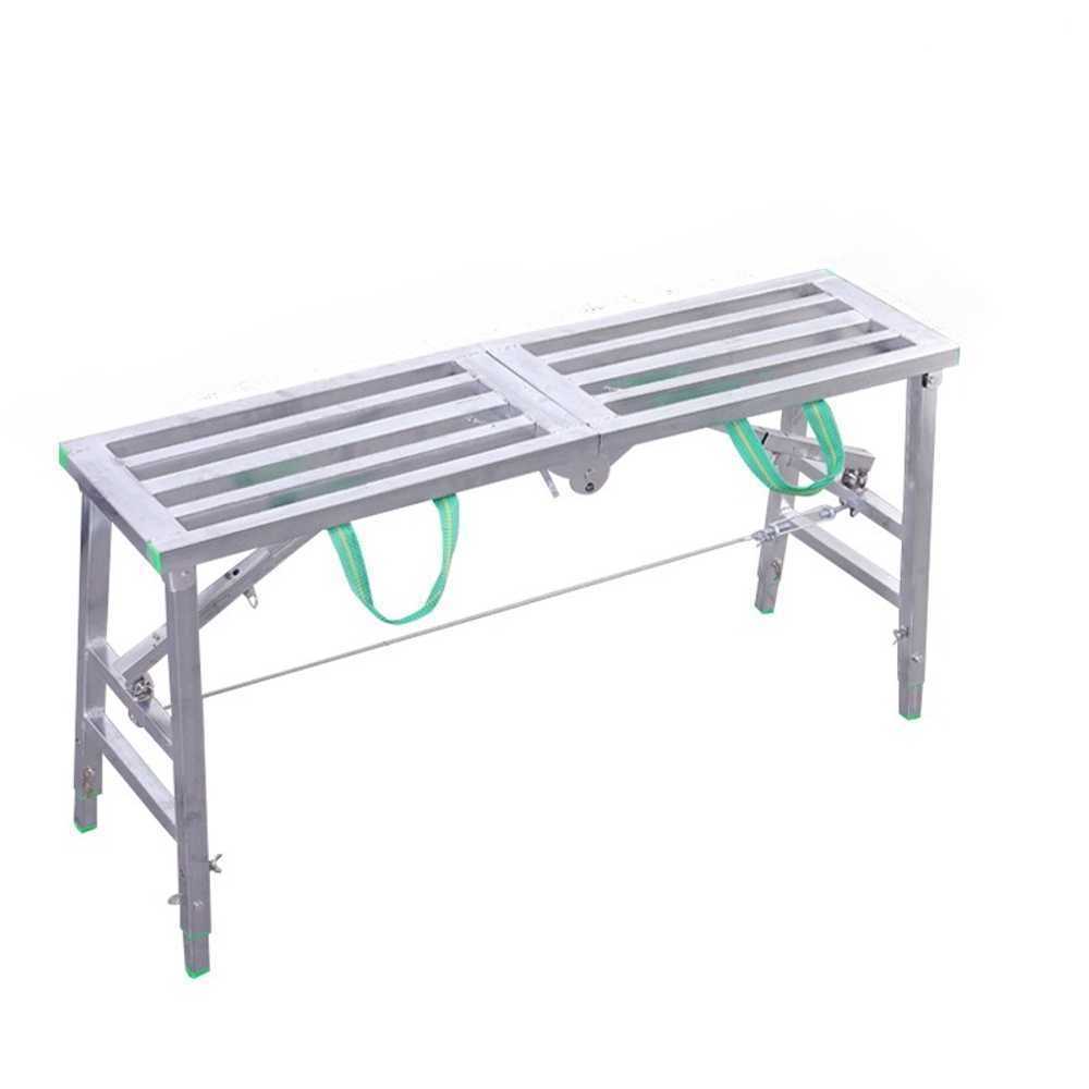 우마 사다리 접이식 일자사다리 도배 작업 안전 발판 120x30 - 상품 이미지