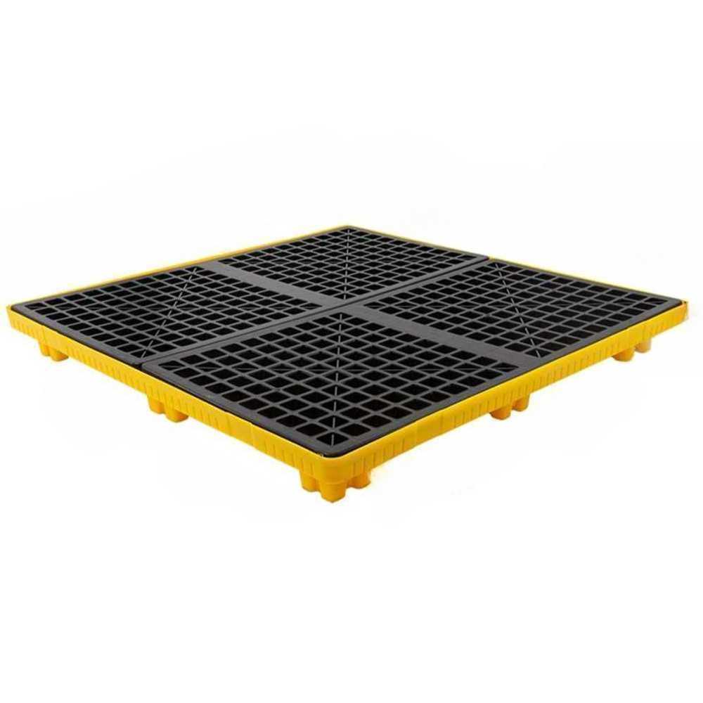 기름유출방지 오일트레이 파렛트 화학물질 4배럴 1200x1200x100 - 상품 이미지