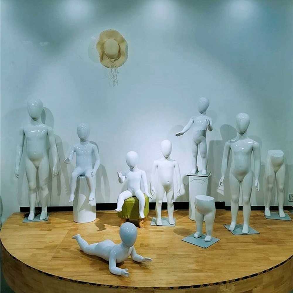 어린이 마네킹 스포츠 의류 디피 오브제 매장 136cm 소형 - 상세 이미지 4