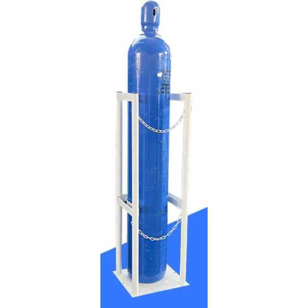 산소통 거치대 용기 LPG 가스통 고정 보관대 지지대 단일 병 - 상품 이미지
