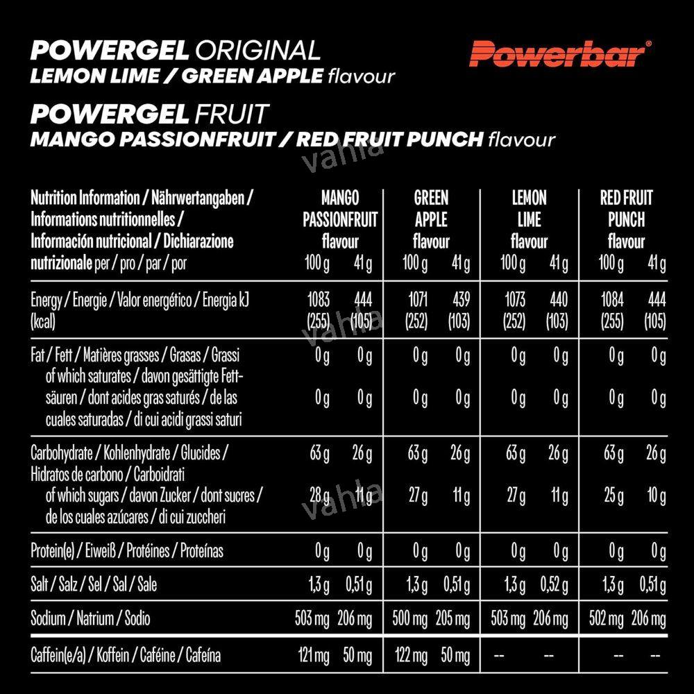 PowerBar 파워바 파워젤 고탄수 러닝 사이클링 에너지젤 이미지 6