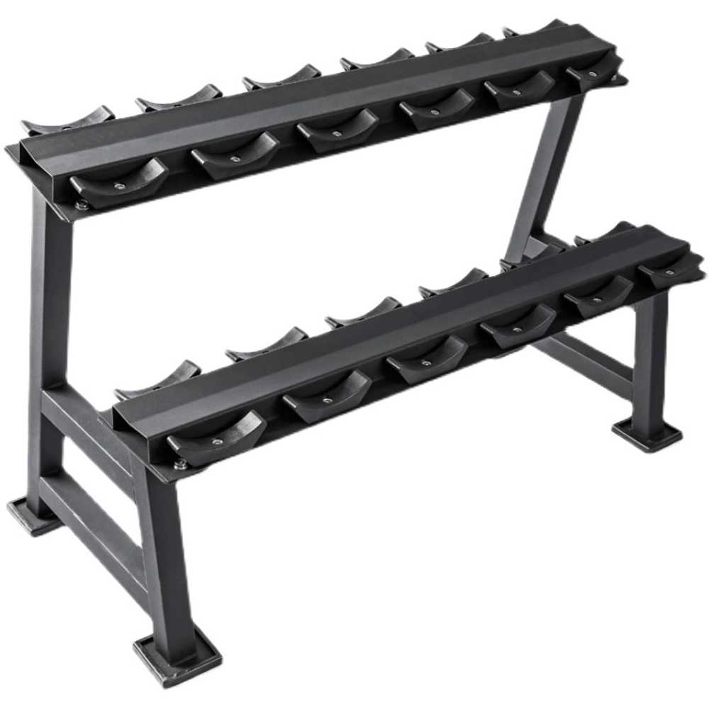덤벨거치대 아령 정리대 탑재 피트니스 헬스장 선반 2단 15KG 이미지 6