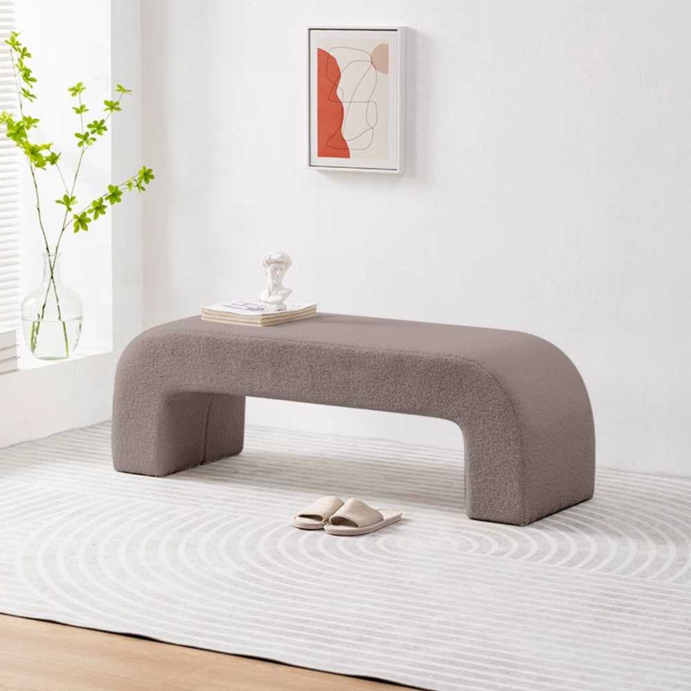 등받이없는소파 사이드 긴 쇼파 매장 벤치형 쇼파 80CM - 상세 이미지 4