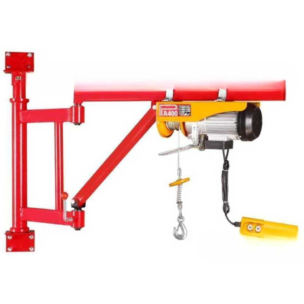 가정용 윈치 봄대 벽걸이 접이식 리프트 크레인 200kg 20m 600W - 상품 이미지