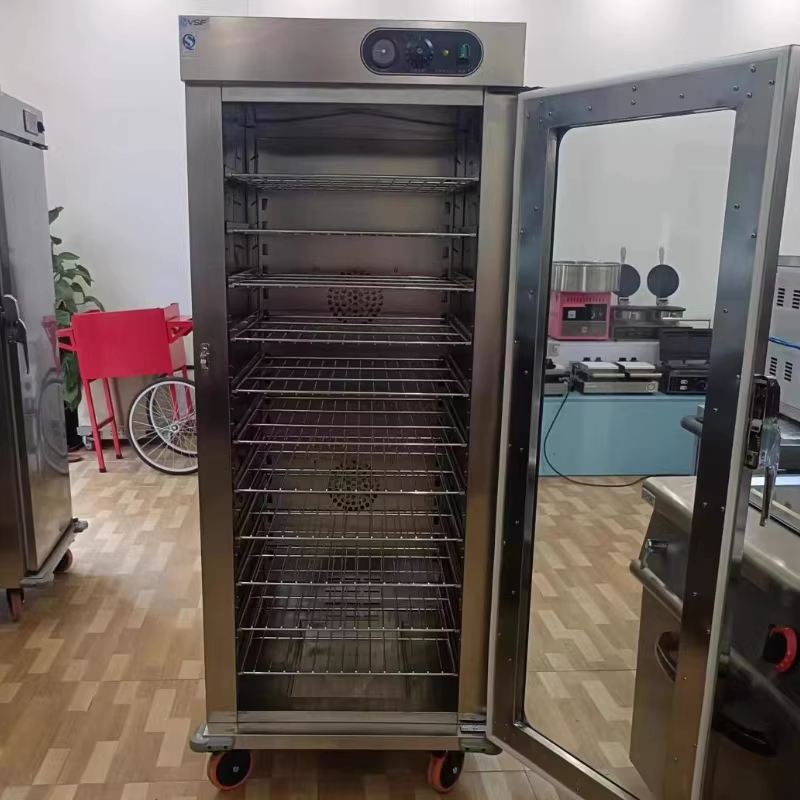 이동식 보온 배식카 직원 식당 공장 급식실 병원 급식카 스텐문 - 상세 이미지 5