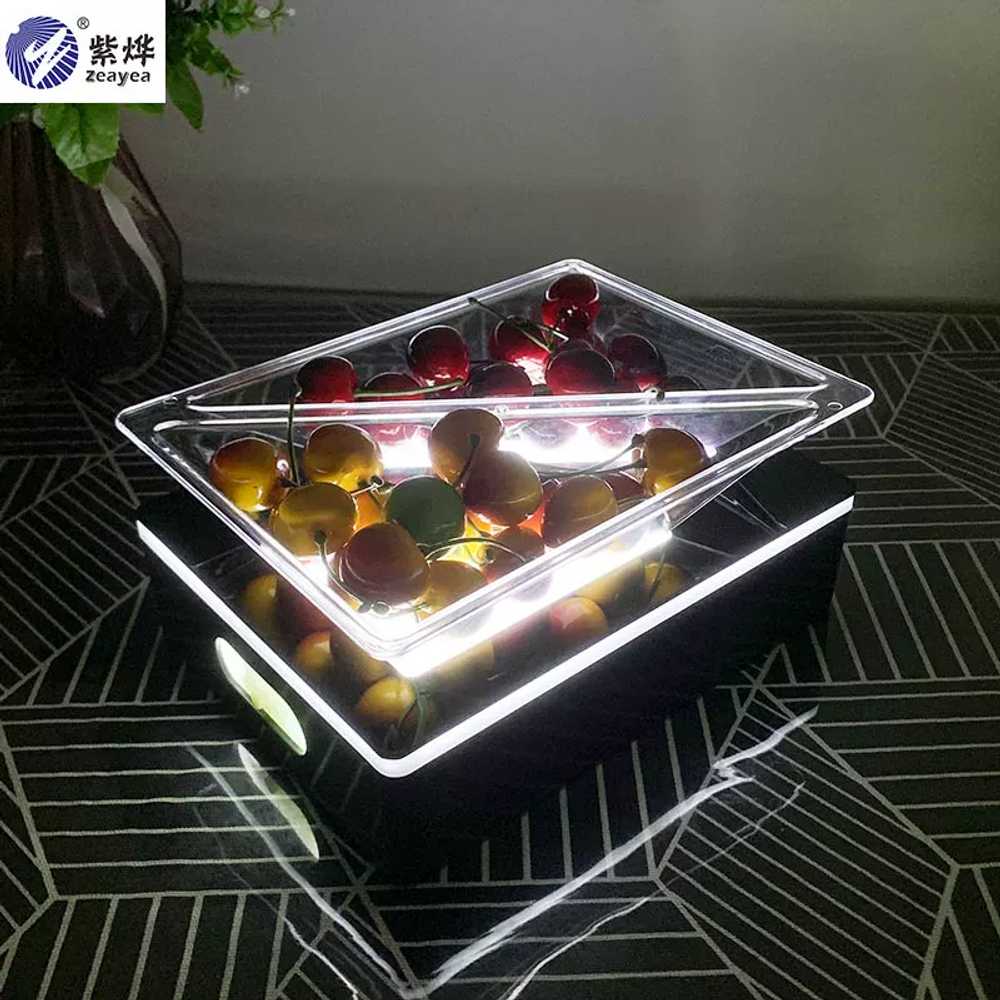 클럽 양주 진열대 칵테일 샴페인 와인 LED 거치대 달걀 모양 - 상세 이미지 4