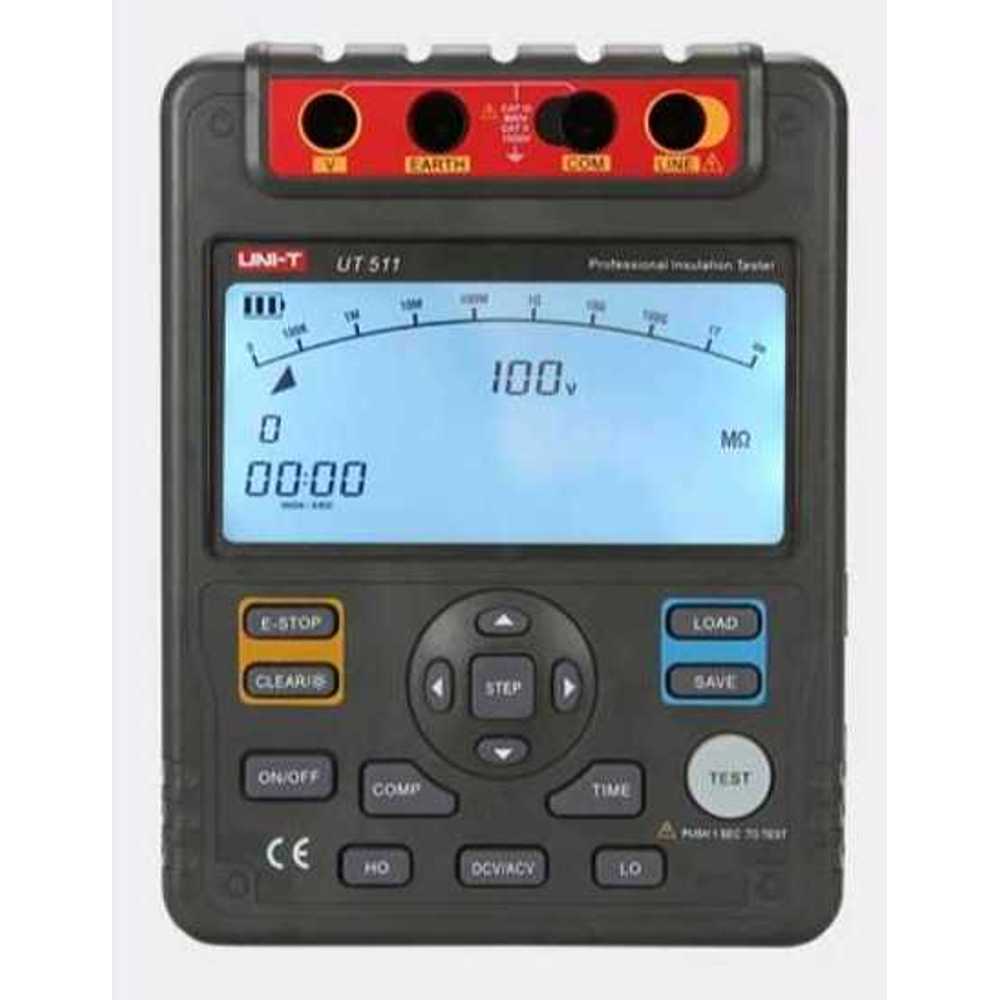 디지털 절연저항측정기 메가 테스터기 UT511 1000V 10G - 상품 이미지