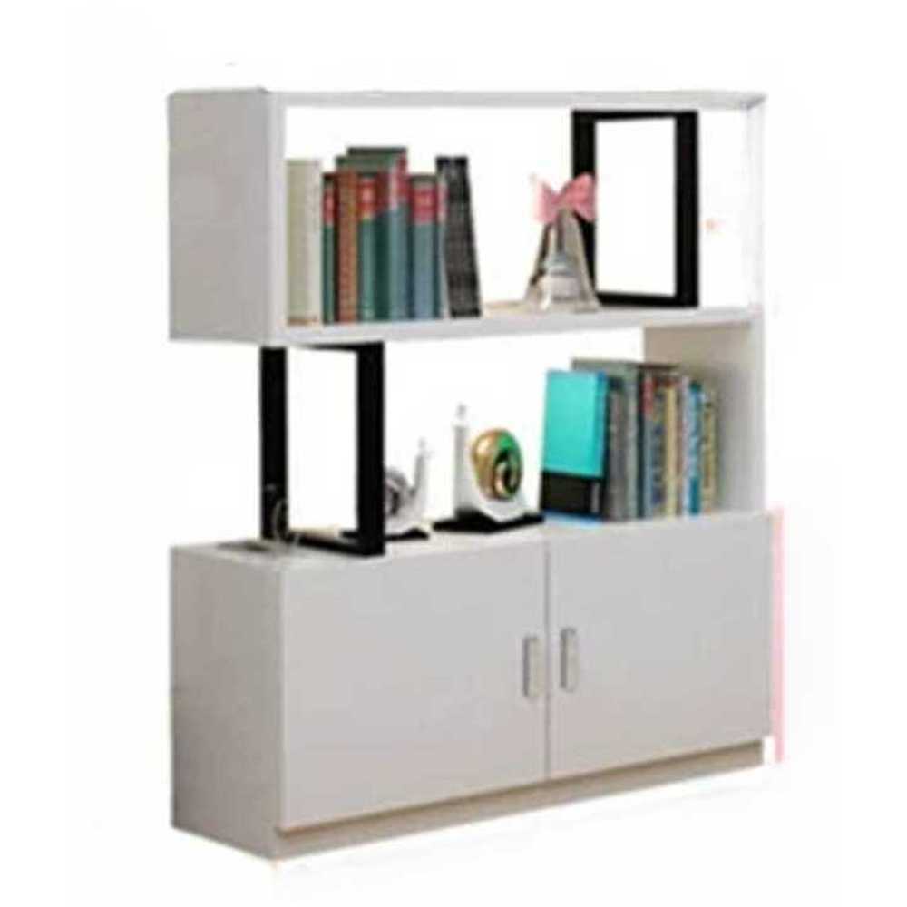 디자인 책장 파티션 독특한 모듈 거실 인테리어 선반 3단 80cm - 상품 이미지