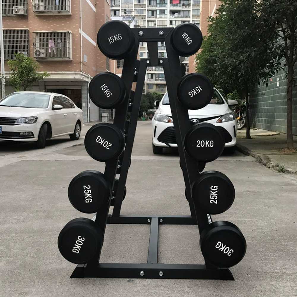 바벨 거치대 랙 역기 보관대 헬스장 장비 정리대 홈짐 - 상세 이미지 3