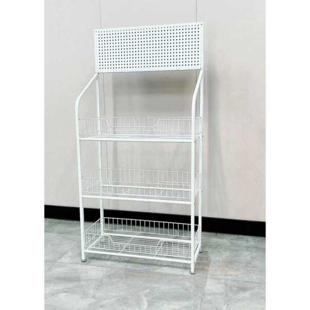 철제 과자 선반 미니팬트리 매장상품 슈퍼마켓 매대 60x27x120 - 상품 이미지