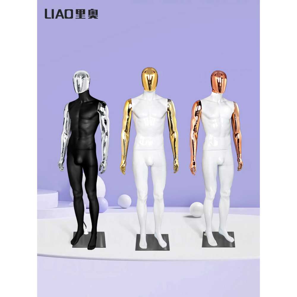 남성 마네킹 매장 의류 스포츠 전신 피팅용 전시 도구 - 상세 이미지 2