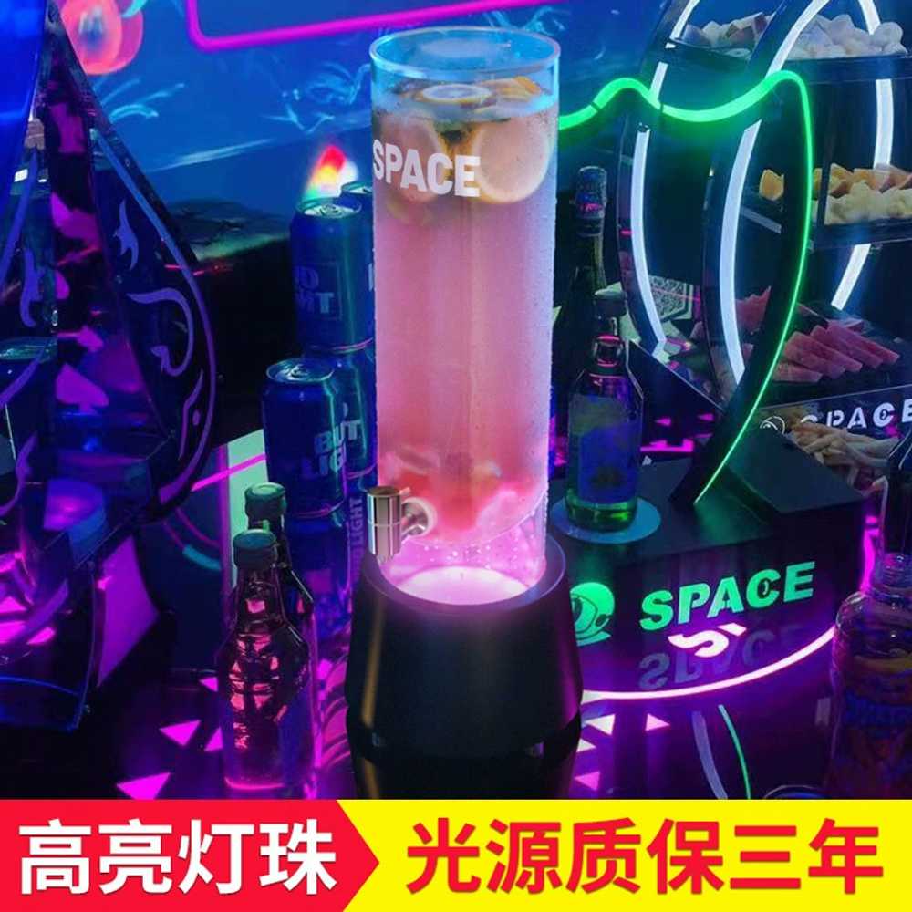주류 디스펜서 하이볼 소주 위스키 칵테일 술집 머신 2L 백색광 - 상세 이미지 4