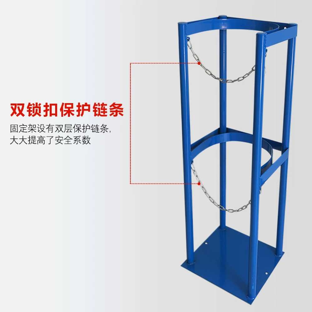 가스통 거치대 산소통 안전 고정 질소통 실린더 홀더 40L 31cm - 상세 이미지 3