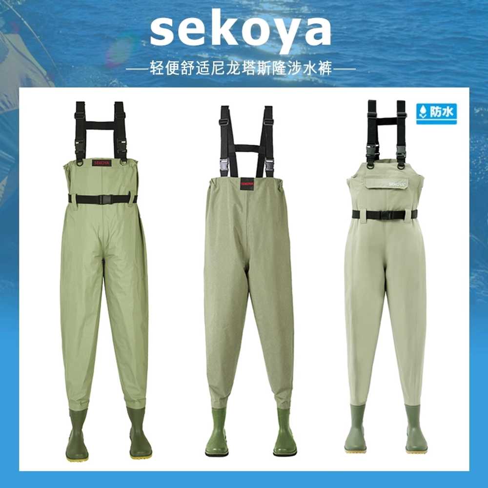 가슴 장화 낚시용 갯바위 선상 용품 해루질 갯벌용 바지 - 상세 이미지 2