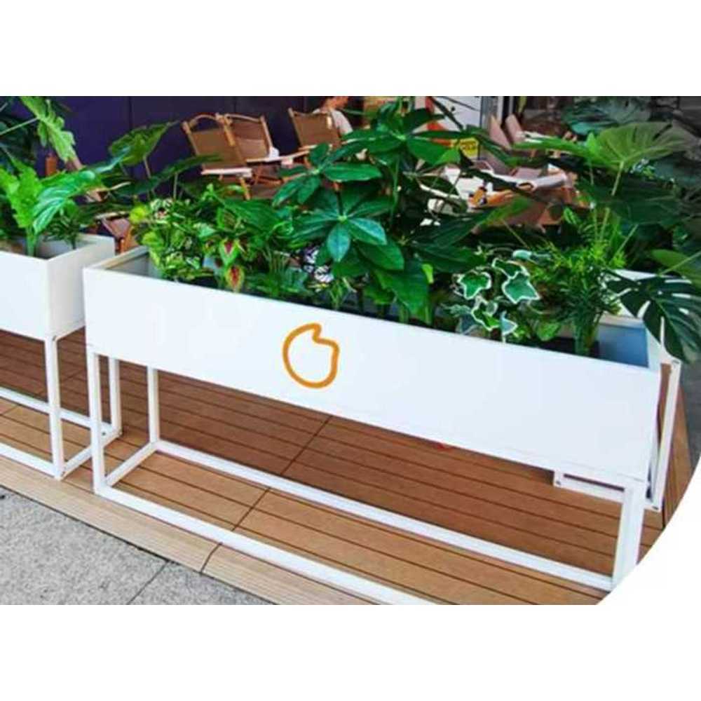 칸막이 화분 야외 대형 꽃상자 인테리어 플랜트박스 80x25x60 - 상품 이미지