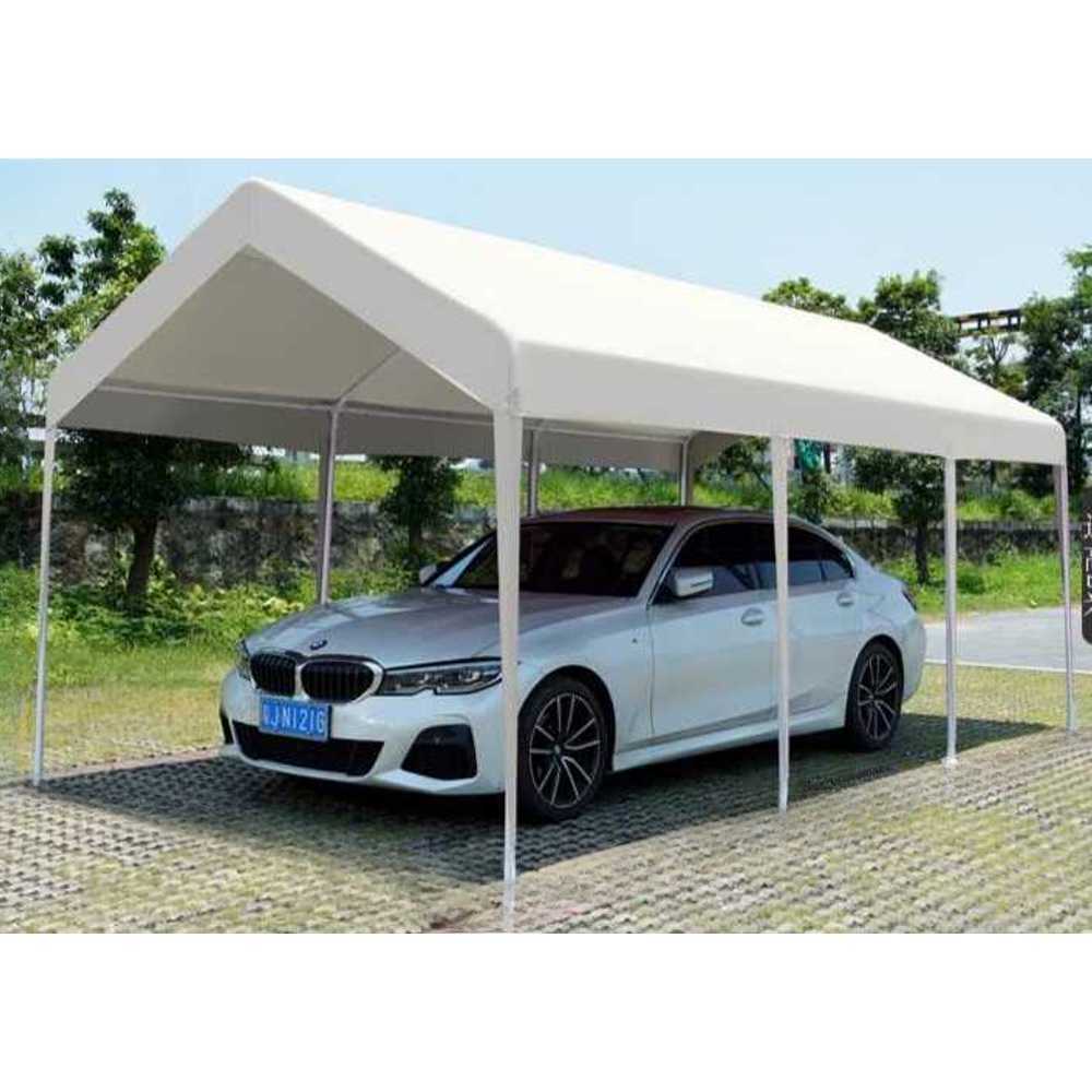 행사장 주차천막 야외 창고 농막 간이 주차장 그늘막 3x6m - 상품 이미지