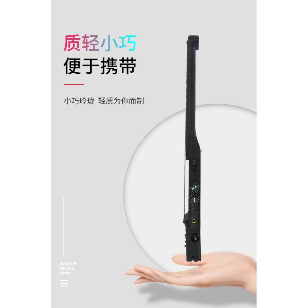 접이식 사일런트기타 휴대용 여행 입문용 버스킹 기타 - 상세 이미지 5