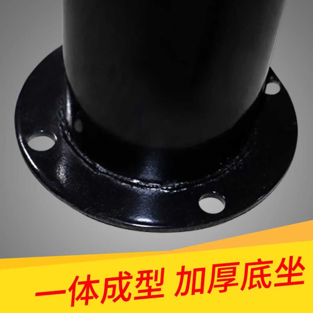 U 볼라드 철기둥 안전바 주차 블럭 안전 통제 76x500x600x1.2 이미지 6