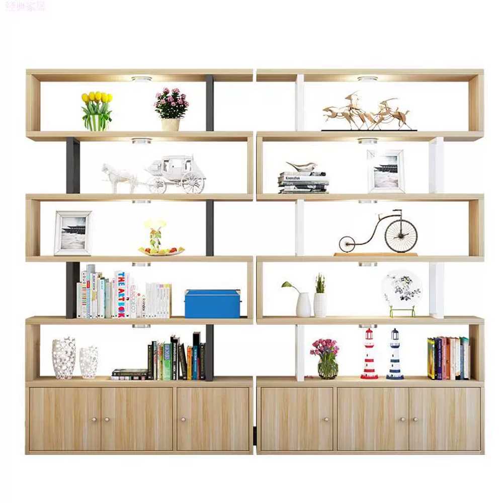 살롱 술장식장 미용실 진열장 LED 트로피장 3단 60x30x110cm 이미지 6